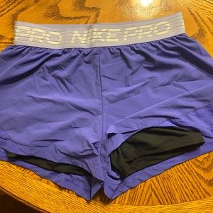 Nike Pro Dri-Fit running shorts